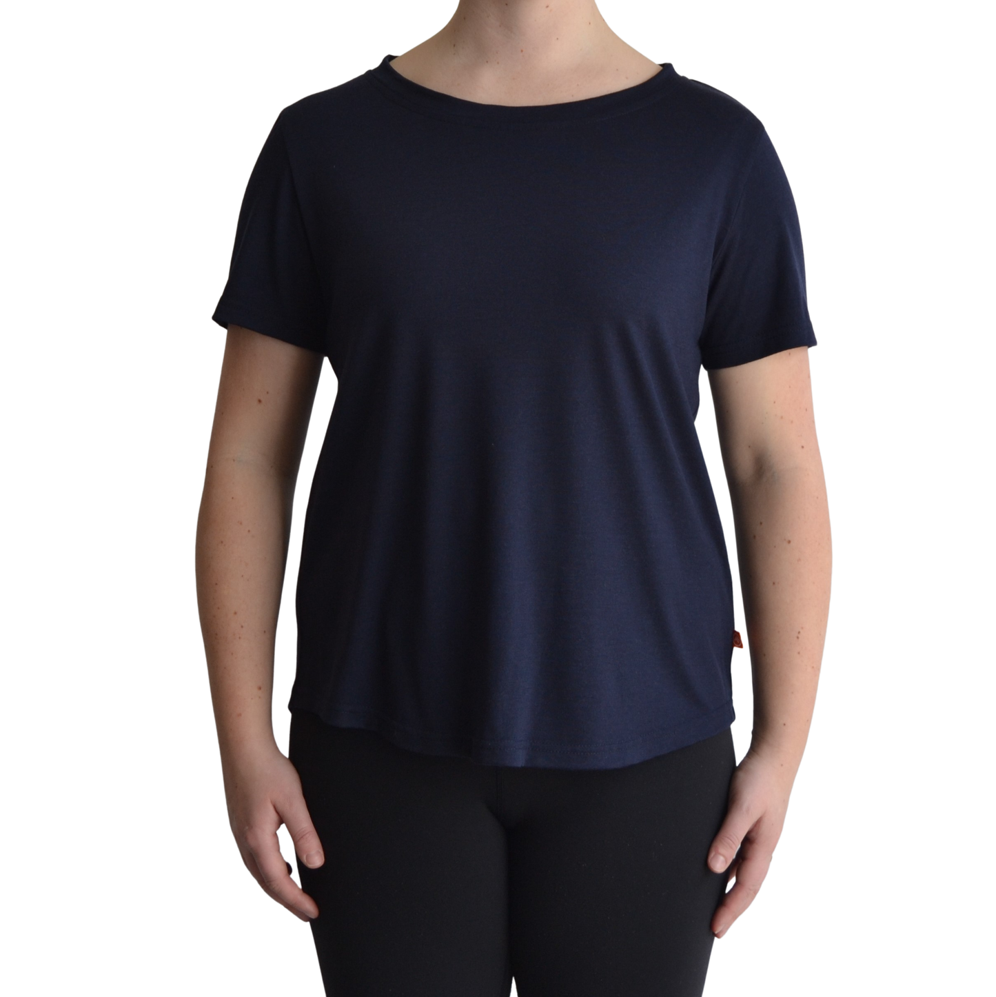 Links Short Sleeve Merino Ladies Golf Top
