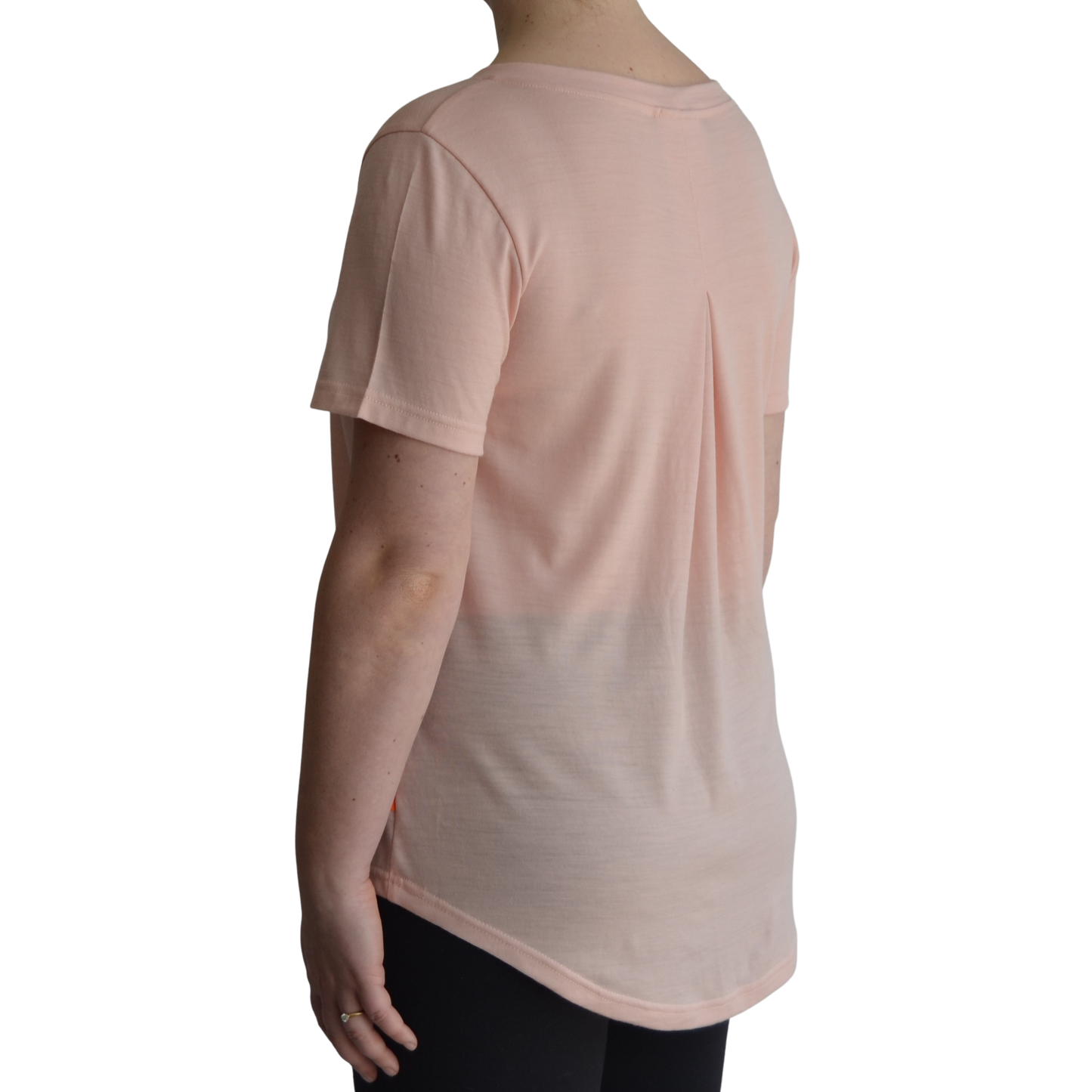 Links Short Sleeve Merino Ladies Golf Top